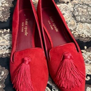 Kate Spade Scarlet Tassel Flats